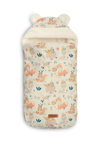 ŚPIWOREK DO FOTELIKA I WÓZKA GŁĘBOKIEGO PIKNIK VINTAGE