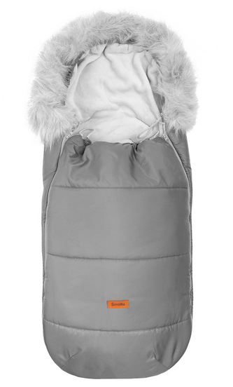ŚPIWOREK ORSO SZARY PERŁA 100 X 45