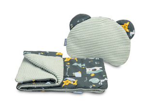 KOMPLET DO WÓZKA WAFEL LEŚNA POLANA MIĘTA