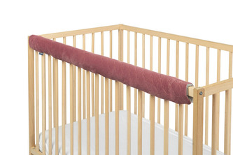 OCHRANIACZ NA GÓRNĄ KRAWĘDŹ ŁÓŻECZKA - VELVET BRUDNY RÓŻ