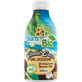 Born to Bio Shower Gel ( Vanilka a Kokos ) - Sprchový gel 300 ml pro ženy