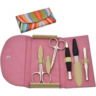 Dukas BC218 - Veselá manikúra z pestré látky pro ženy