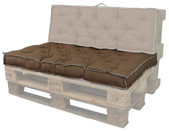 Vysoký podsedák na lavici Scandic hnědý