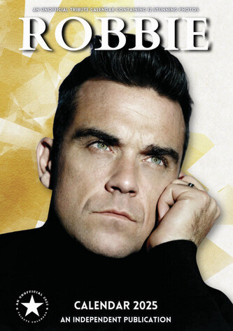 Kalendář 2025 Robbie Williams, A3