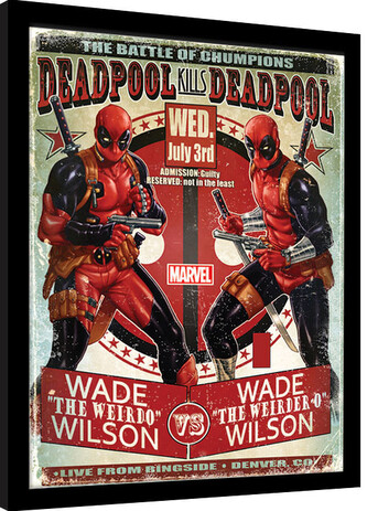 Obraz na zeď - Deadpool - Wade vs Wade, 30 × 40 cm
