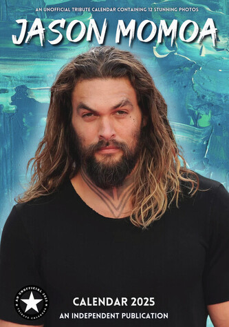 Kalendář 2025 Jason Momoa, A3