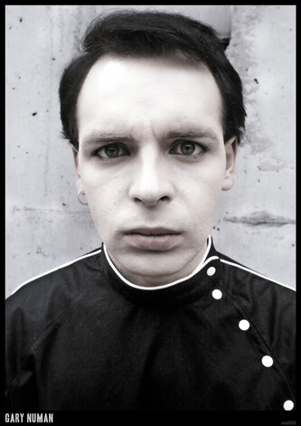 Plakát, Obraz - Gary Numan - Close up, 59.4 × 84 cm