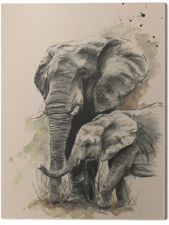 Obraz na plátně Sarah Stokes - Proud, 2 - 60×80 cm