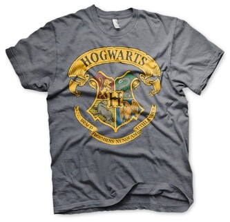 Tričko Harry Potter - Hogwarts Crest, XXL