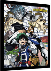 Obraz na zeď - My Hero Academia - An Enemy Threat, 34.3 × 44.5 cm