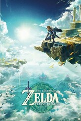 Plakát, Obraz - The Legend of Zelda: Tears of the Kingdom - Hyrule Skies, 61 × 91.5 cm