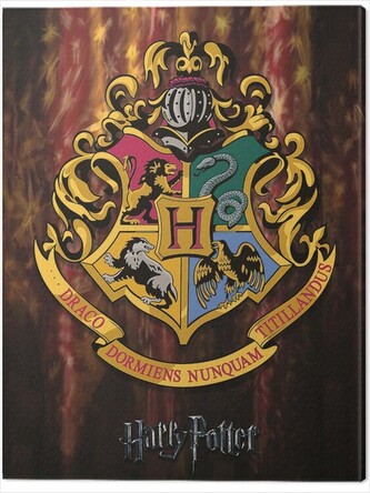 Obraz na plátně Harry Potter - Hogwarts Crest, 2 - 60×80 cm