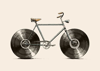 Obrazová reprodukce Velophone, Bodart, Florent, 40 × 30 cm
