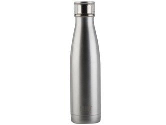Láhev na vodu Built stříbrná