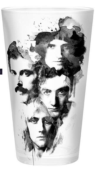 Sklenička Queen - Faces, 0,4 l