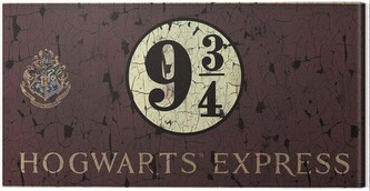 Obraz na plátně Harry Potter - Hogwart‘s Express, 2 - 50×100 cm