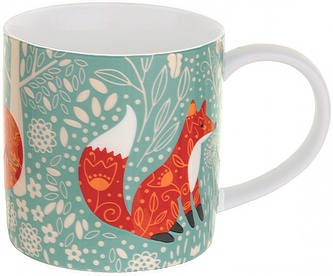 Porcelánový hrnek Foraging Fox