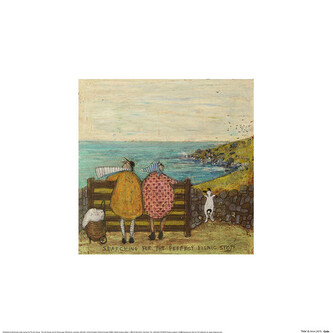 Umělecký tisk Sam Toft - Searching For The Perfect Picnic Spot, 30 × 30 cm