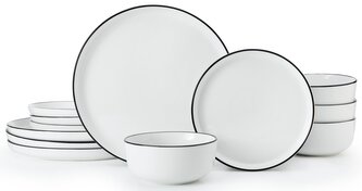 Sada porcelánového nádobí Limestone