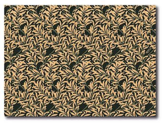 Plastové prostírání Beige Leaves