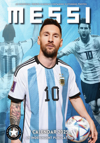 Kalendář 2025 Messi, A3