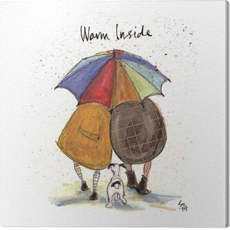 Obraz na plátně Sam Toft - Warm Inside, 2 cm - 30×30 cm