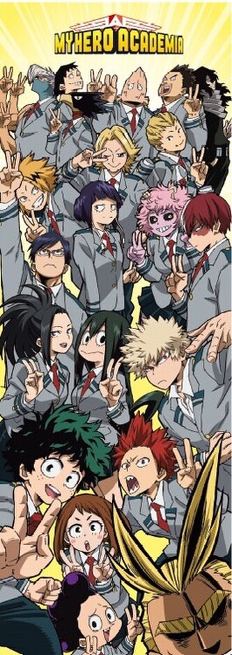 Plakát, Obraz - My Hero Academia - Classroom, 53 × 158 cm