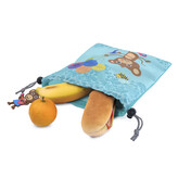 Dětský termosáček na svačinu Funny Jungle, 1l, Iris Barcelona, mentolový