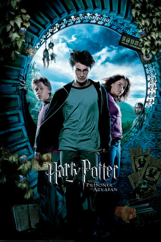 Plakát, Obraz - Harry Potter - Vězeň z Azkabanu, 61 × 91.5 cm