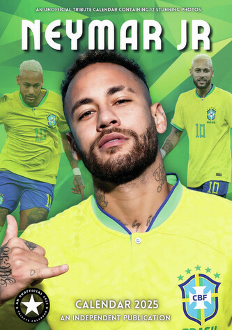 Kalendář 2025 Neymar, A3