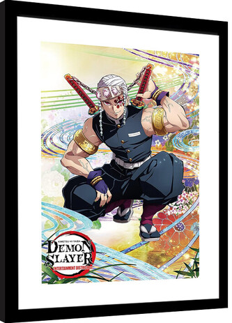 Obraz na zeď - Demon Slayer - Tengen, 34 × 44.2 cm