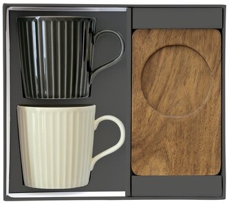 Porcelánové šálky a podšálky Take A Break Design 3