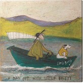 Obraz na plátně Sam Toft - A Day Out with Little Betty, 2 cm - 40×40 cm