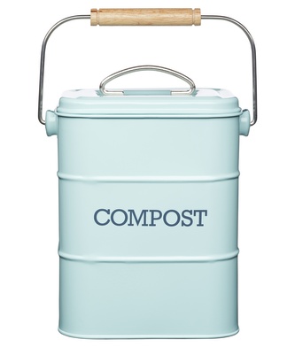 Plechový kompostér Living Nostalgia modrý
