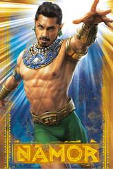 Plakát, Obraz - Black Panther: Wakanda Forever - Namor, 61 × 91.5 cm