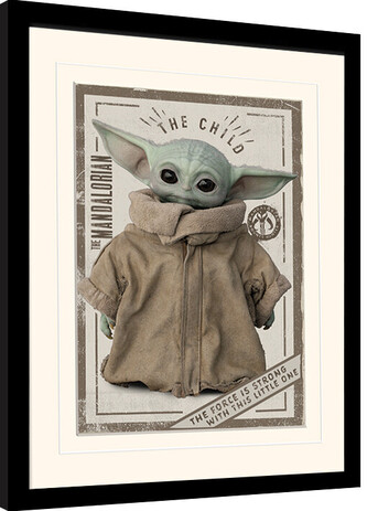 Obraz na zeď - Star Wars: The Mandalorian - The Child, 30 × 40 cm