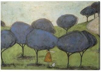 Obraz na plátně Sam Toft - Sniffing the Lilac, 2 - 80×60 cm
