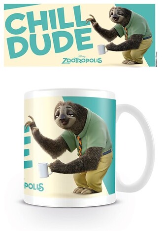 Hrnek Zootropolis: Město zvířat - Chill Dude, 0,33 l