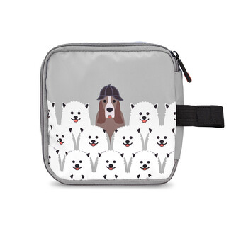 Dětský termoobal na sandwich Zipper, Iris Barcelona, šedý