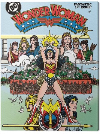 Obraz na plátně Wonder Woman - Fantastic, 2 - 80×60 cm