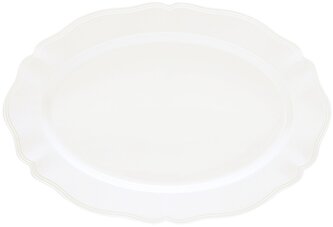 Porcelánový servírovací talíř Perle White