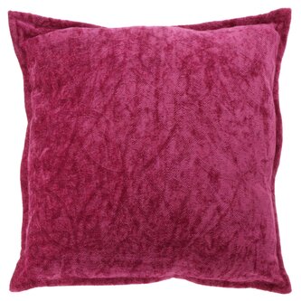 Jednobarevný polštář Iva vínový