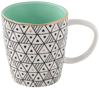 Porcelánový hrnek Geo Energy Aqua