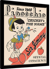 Obraz na zeď - Pinocchio - Cricket‘s The Name, 34.3 × 44.5 cm