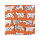 Papírové ubrousky Curious Cows