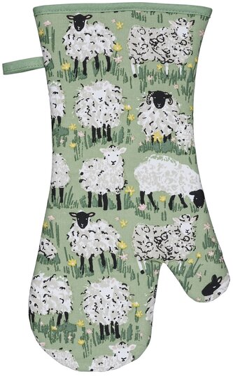Textilní kuchyňská rukavice Woolly Sheep