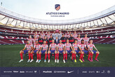 Plakát, Obraz - Atletico Madrid 2019/2020 - Team, 61 × 91.5 cm