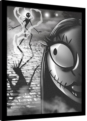 Obraz na zeď - Nightmare Before Christmas - Misfit love is Eternal, 34.3 × 44.5 cm