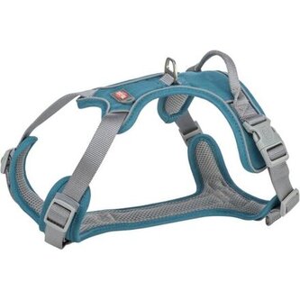 Postroj PREMIUM ACTIVE, petrolejová - M-L: 60-75 cm/ 25 mm