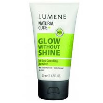 Lumene Natural Code Glow Without Shine 24h Controlling Moisturizer - 24hodinový hydratační krém 50 ml pro ženy